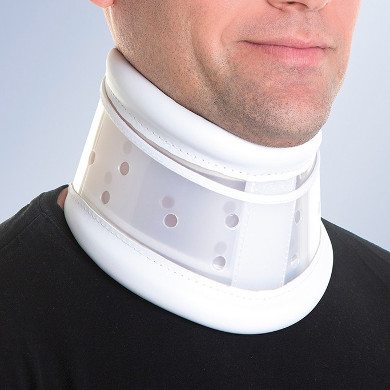 Colar cervical semi-rígido regulável em altura Colar cervical semi-rígido regulável em altura