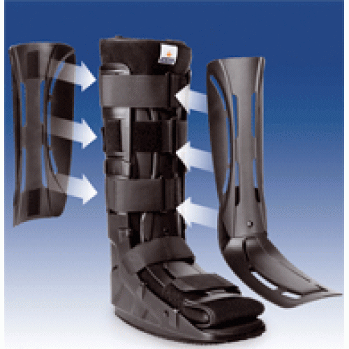 Bota walker fija cheap alta