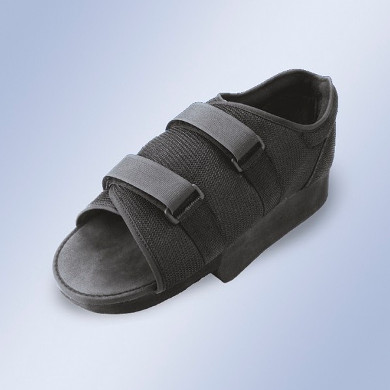 Sapato pós-cirúrgico com tacão Orliman